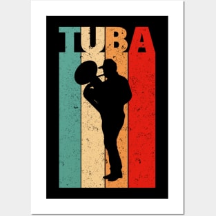 Vintage Tuba Posters and Art